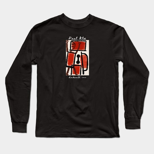 Locksmith, Paul Klee Long Sleeve T-Shirt by theartdisclosure